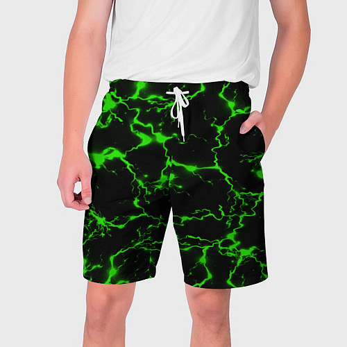 Мужские шорты Green Flash / 3D-принт – фото 1