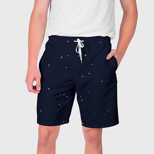 Мужские шорты Ночное небо / 3D-принт – фото 1