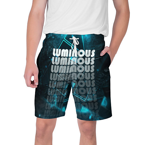 Мужские шорты LUMINOUS / 3D-принт – фото 1