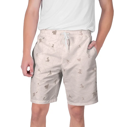 Мужские шорты Белоснежка / 3D-принт – фото 1