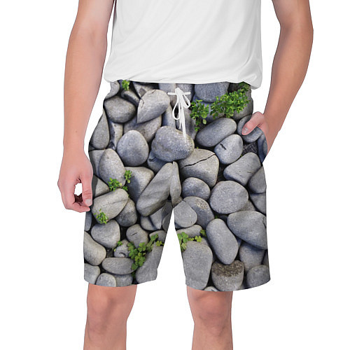 Мужские шорты Камни / 3D-принт – фото 1