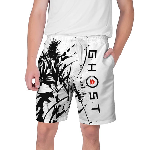Мужские шорты Ghost of Tsushima / 3D-принт – фото 1