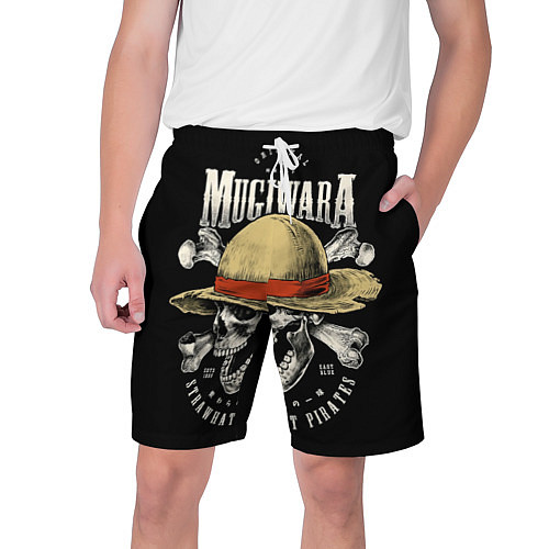 Мужские шорты MUGIWARA ONE PIECE / 3D-принт – фото 1