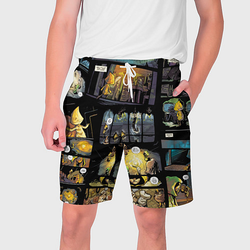 Мужские шорты LITTLE NIGHTMARES / 3D-принт – фото 1