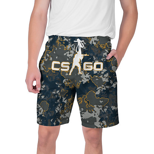Мужские шорты CS:GO - Camo / 3D-принт – фото 1