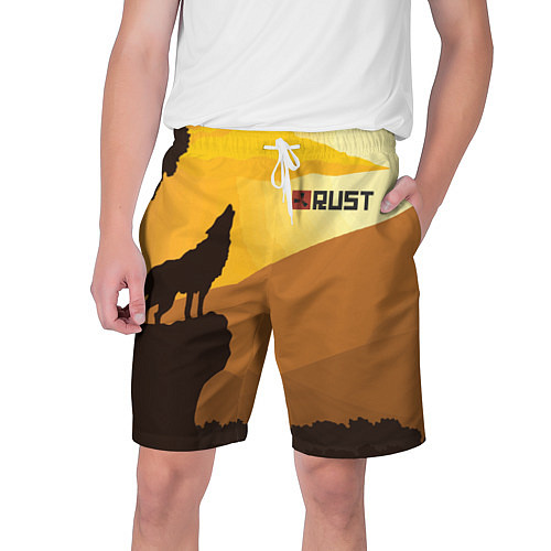 Мужские шорты Rust / 3D-принт – фото 1