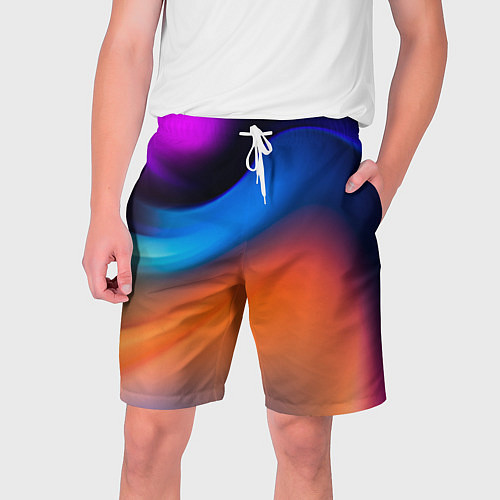 Мужские шорты Цветной шум / 3D-принт – фото 1
