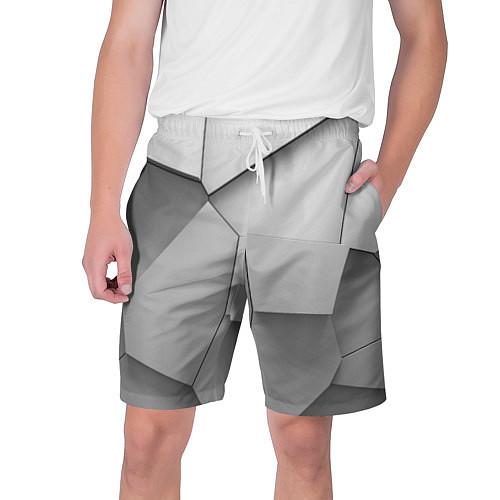 Мужские шорты Осколки плитки / 3D-принт – фото 1