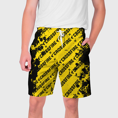 Мужские шорты Cross fire / 3D-принт – фото 1