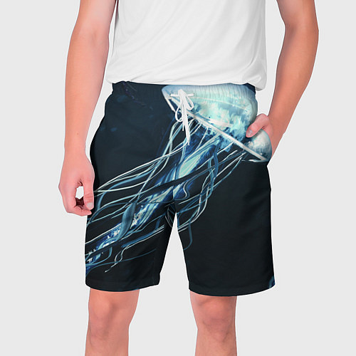 Мужские шорты Рисунок медуза / 3D-принт – фото 1