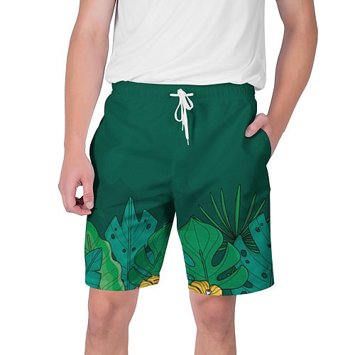 Мужские шорты Мои джунгли / 3D-принт – фото 1