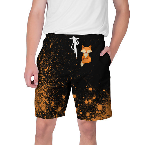Мужские шорты Foxy - Paint / 3D-принт – фото 1
