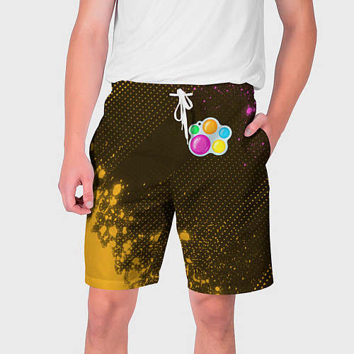Мужские шорты Симпл Димпл - Краска / 3D-принт – фото 1