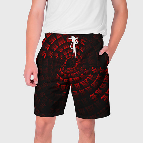 Мужские шорты Fumrre red / 3D-принт – фото 1