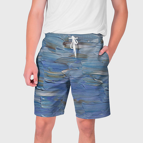 Мужские шорты Мазки красок / 3D-принт – фото 1