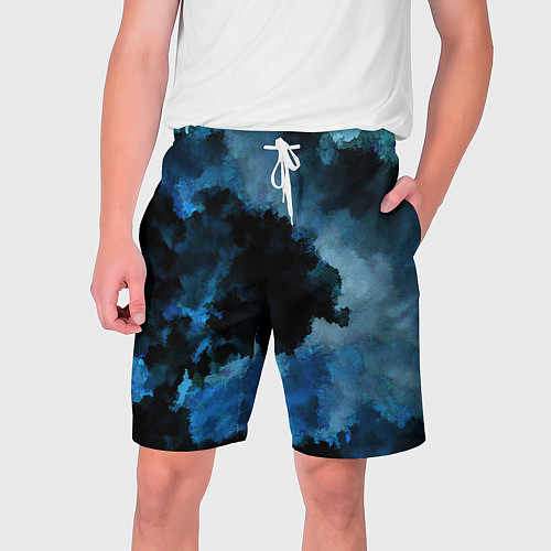 Мужские шорты Взрыв на глубине / 3D-принт – фото 1