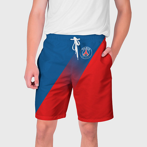 Мужские шорты PSG GRADIENT SPORT UNIFORM / 3D-принт – фото 1