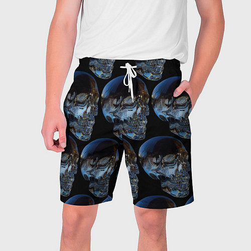 Мужские шорты Vanguard skull pattern 2022 / 3D-принт – фото 1