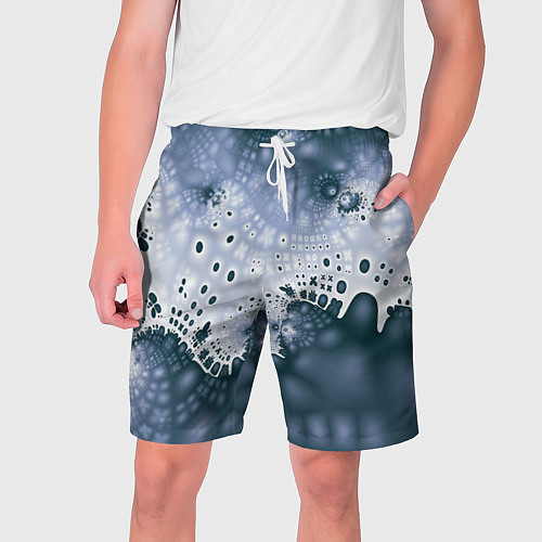 Мужские шорты Коллекция Journey Синий 592-1 / 3D-принт – фото 1