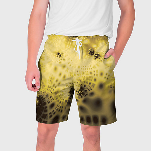 Мужские шорты Коллекция Journey Желтый 588-4 / 3D-принт – фото 1