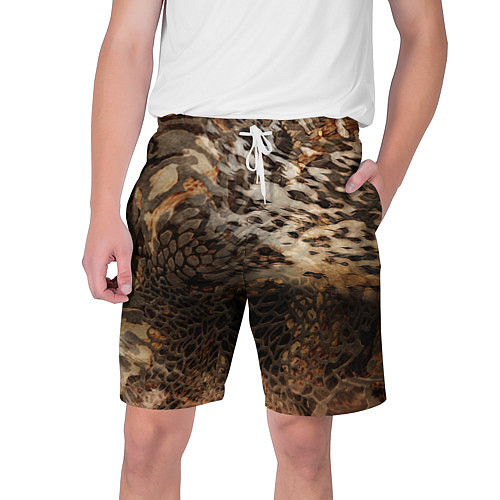 Мужские шорты Тигриная шикарная шкура / 3D-принт – фото 1