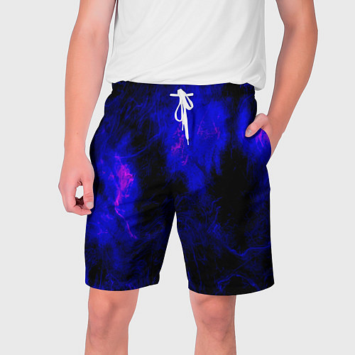 Мужские шорты Purple Tie-Dye / 3D-принт – фото 1