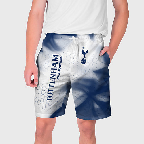 Мужские шорты TOTTENHAM HOTSPUR Pro Football - Пламя / 3D-принт – фото 1