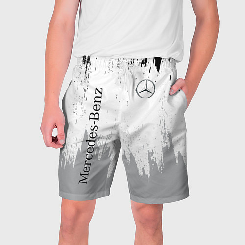Мужские шорты Mercedes-Benz - Текстура / 3D-принт – фото 1