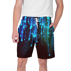 Шорты на шнурке мужские Звездопад Звёздный дождь, цвет: 3D-принт