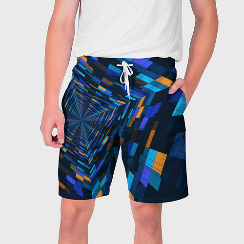 Мужские шорты Geometric pattern Fashion Vanguard / 3D-принт – фото 1