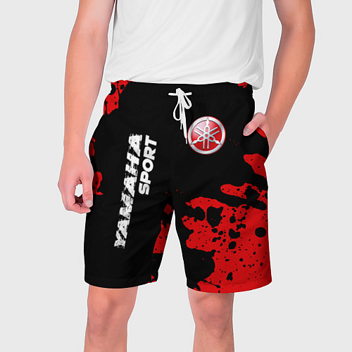 Мужские шорты YAMAHA Yamaha Sport - Брызги / 3D-принт – фото 1