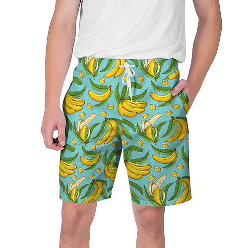 Мужские шорты Banana pattern Summer Fashion 2022 / 3D-принт – фото 1