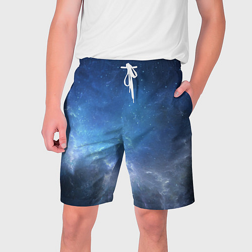 Мужские шорты Манящий космос / 3D-принт – фото 1