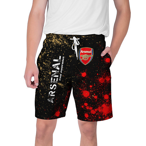 Мужские шорты АРСЕНАЛ Arsenal Pro Football Краска / 3D-принт – фото 1