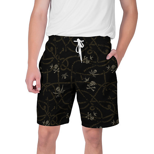 Мужские шорты Пираты Карибского моря Паттерн / 3D-принт – фото 1