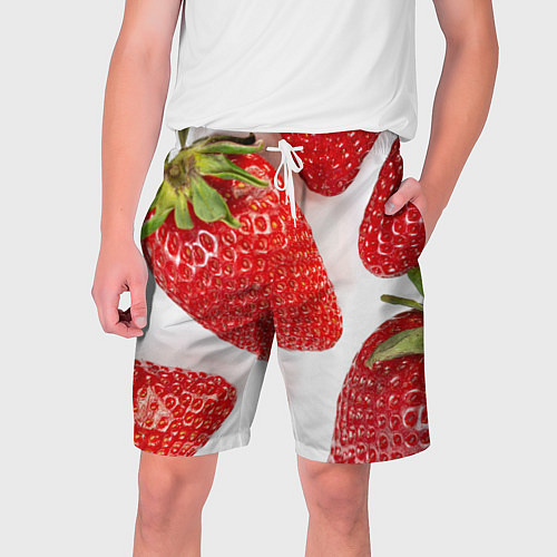 Мужские шорты Strawberries / 3D-принт – фото 1