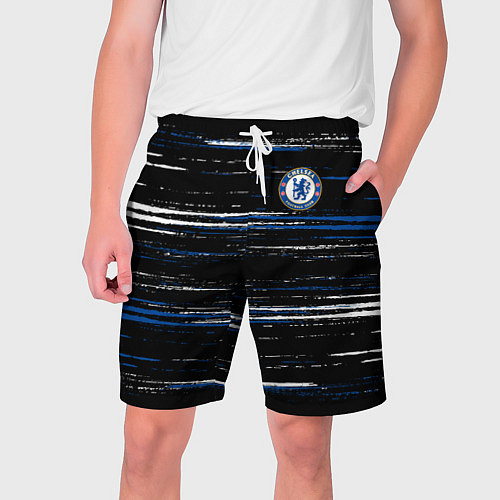 Мужские шорты Chelsea челси лого / 3D-принт – фото 1