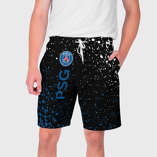 Мужские шорты Psg брызги красок / 3D-принт – фото 1