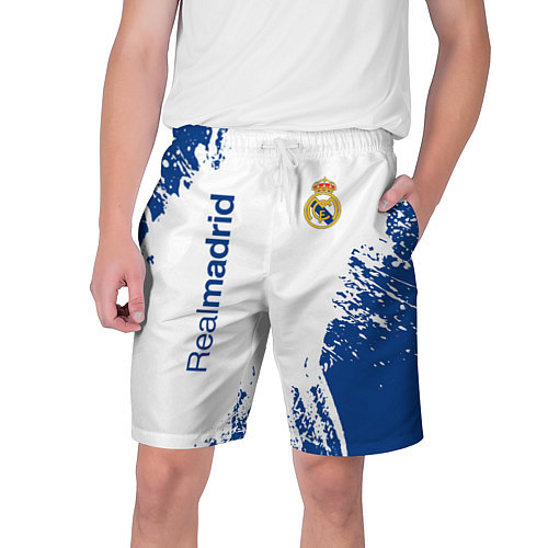Мужские шорты Реал Мадрид краска / 3D-принт – фото 1