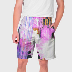 Мужские шорты Glitch art Fashion trend