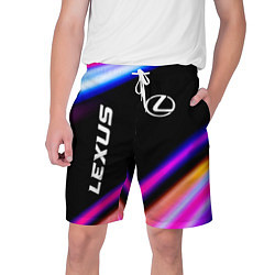 Шорты на шнурке мужские Lexus Speed Lights, цвет: 3D-принт