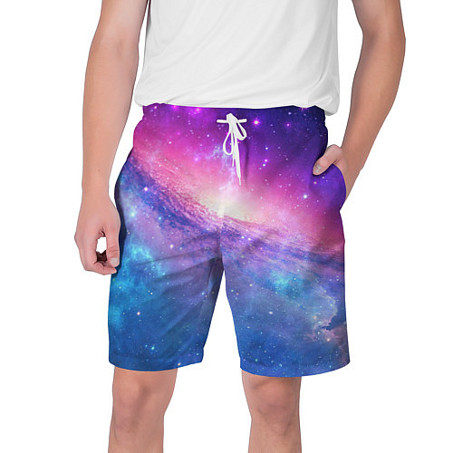 Мужские шорты Космическая воронка / 3D-принт – фото 1