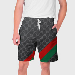 Шорты на шнурке мужские В стиле gucci, цвет: 3D-принт
