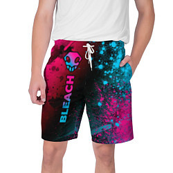 Мужские шорты Bleach - neon gradient: по-вертикали