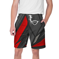 Шорты на шнурке мужские Genesis sports racing, цвет: 3D-принт