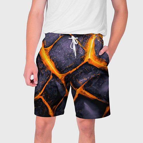 Мужские шорты Чешуя дракона / 3D-принт – фото 1