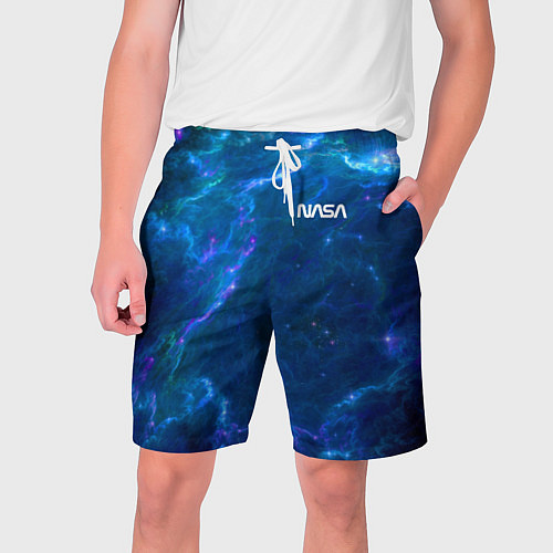 Мужские шорты Бескрайний космос - Nasa / 3D-принт – фото 1