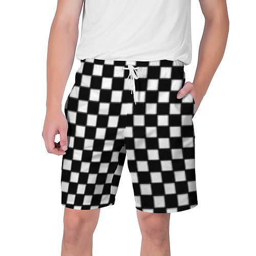 Мужские шорты Шахматная доска / 3D-принт – фото 1