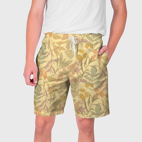 Мужские шорты Nature pattern / 3D-принт – фото 1