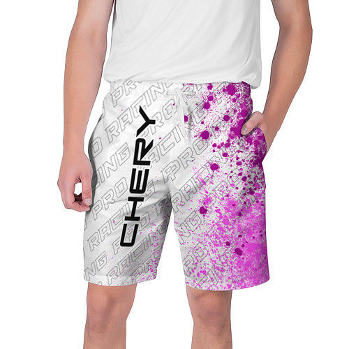 Мужские шорты Chery pro racing: по-вертикали / 3D-принт – фото 1
